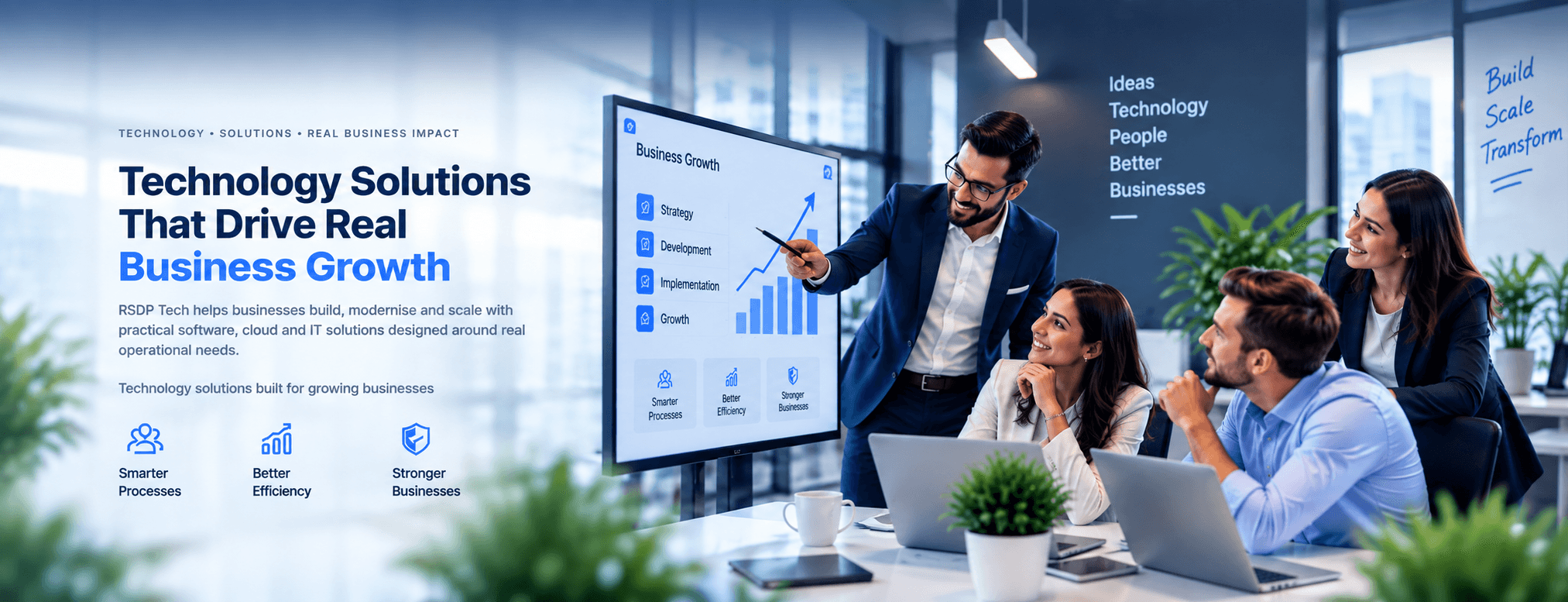 RSDP Tech — technology solutions that drive real business growth